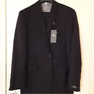 𝅺New Pierre Noir charcoal gray jacket L42/36